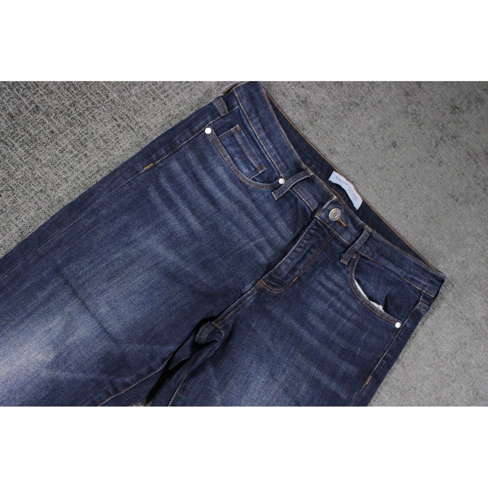 Banana Republic Premium Denim Skinny Jeans Dark Wash Stretch Size 27 RN 54023